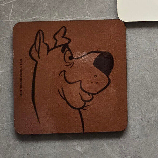 Scooby Doo VELMA SHAGGY Coaster Retro TV Drinks Mat Home Office Kitchen Gift