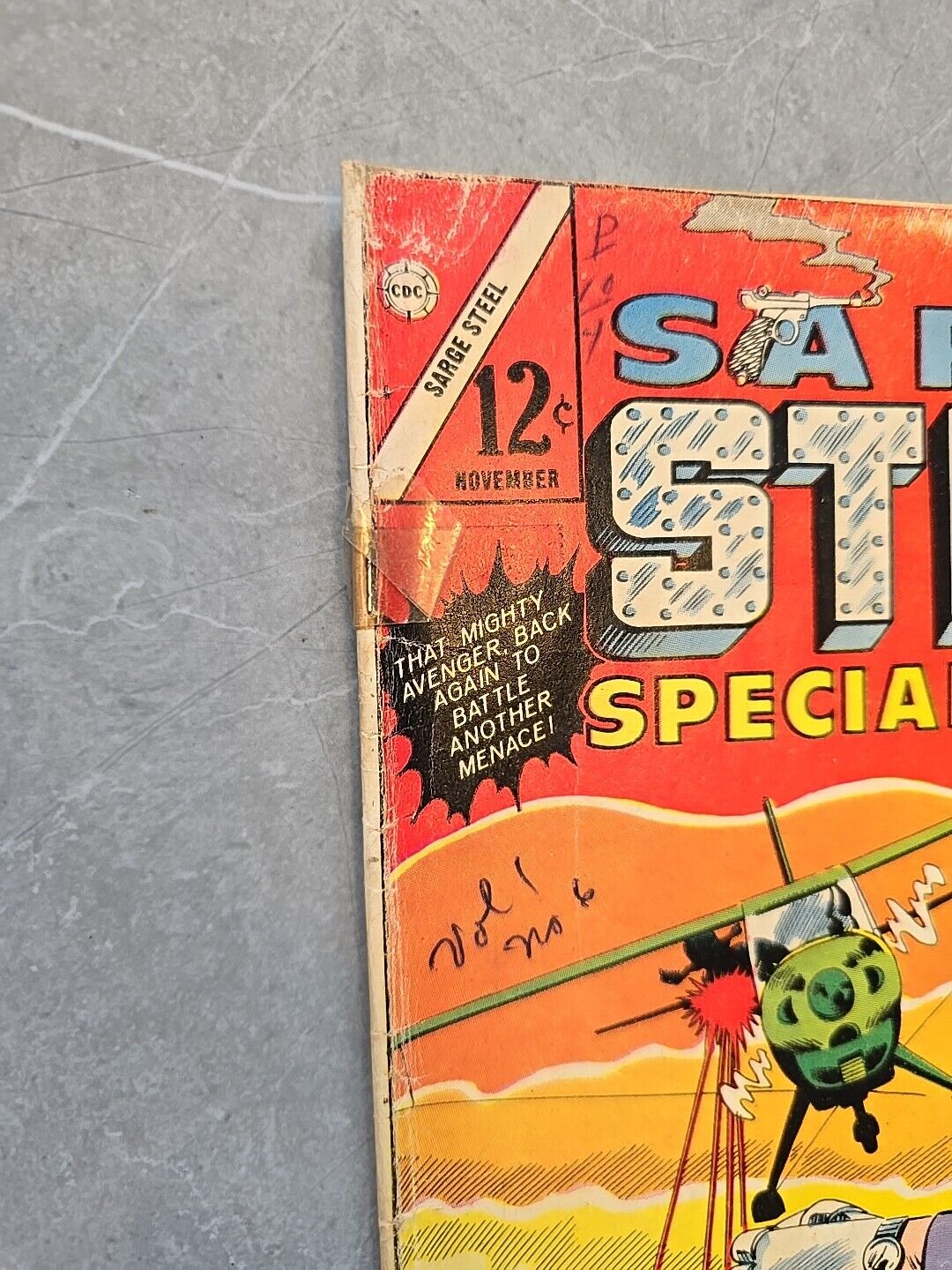 Sarge Steel Special Agent #6 Charlton 1965 2nd app Judo Master ''King's Ransom''