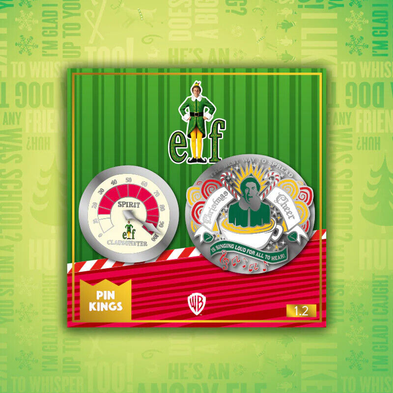 BUDDY Elf Christmas Enamel Pin Badge Set SETS XMAS SNOWMAN SPIRIT CHOOSE YOURS