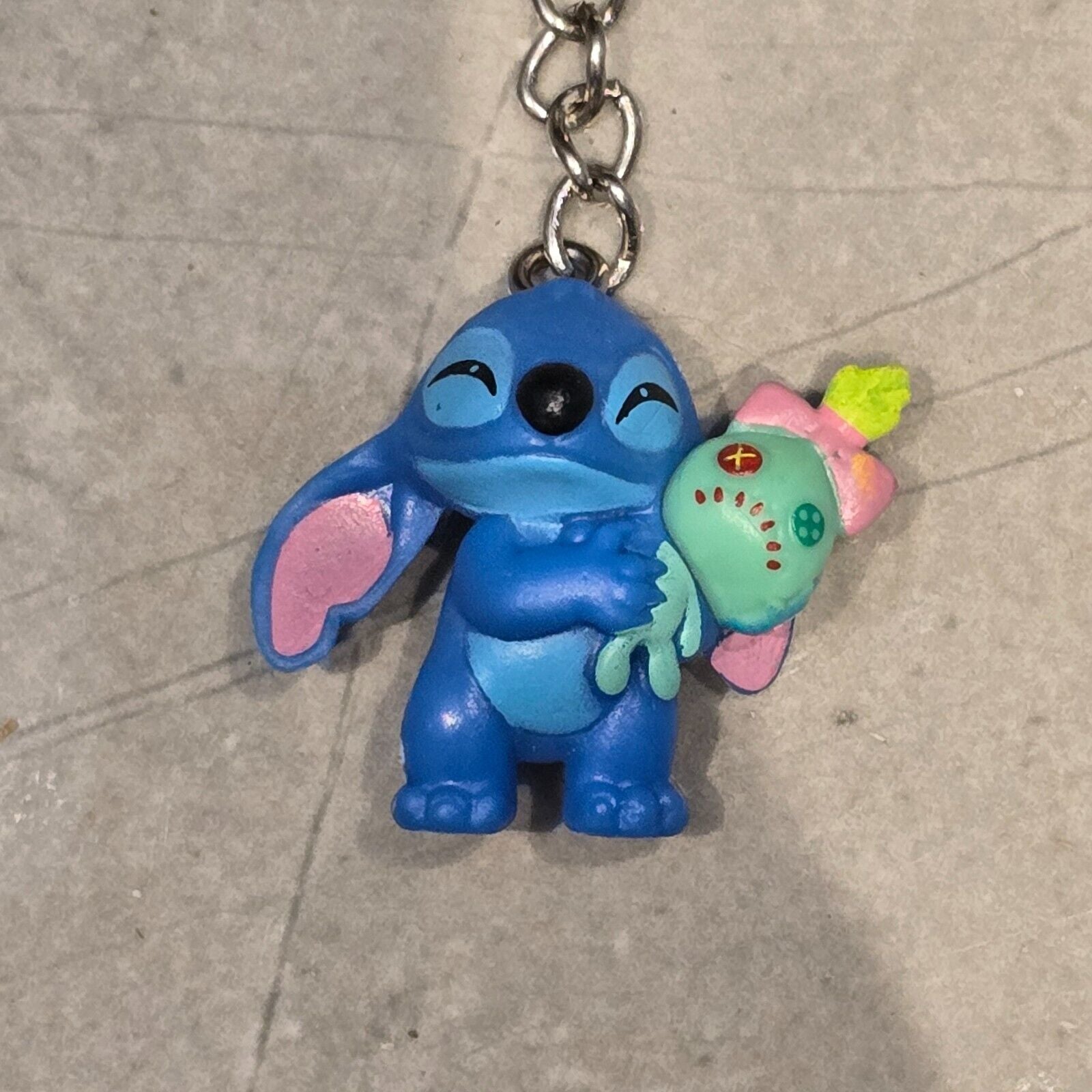 Lilo & Stitch Keyring Disney Stitch Keychain Ohana SCRUMP Family Keyring DISNEYS