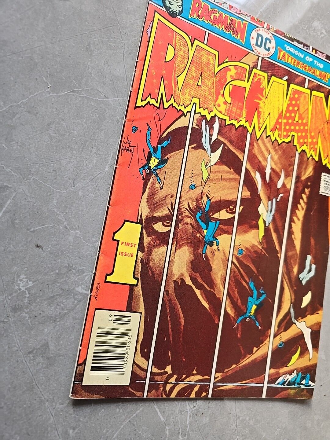 Ragman 1976 #1 6.5-VGF 1st appearance 1976 DC Robert Kanigher suit of souls