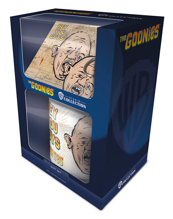 The Goonies Sloth Official Mug Coaster and Keychain Gift Set stocking filler