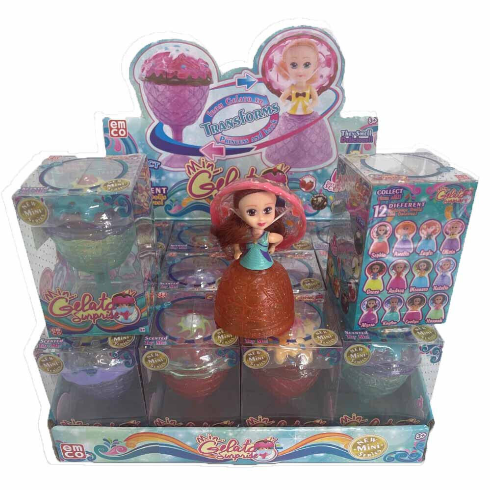 Gelato Surprise Princess Scented Dolls EMCO TRANSFORMING