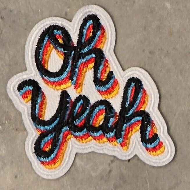 Pow Zap OMG Bang OMG Wow WTF Words Embroidered Logo Patch Badge Iron Sew On COMI