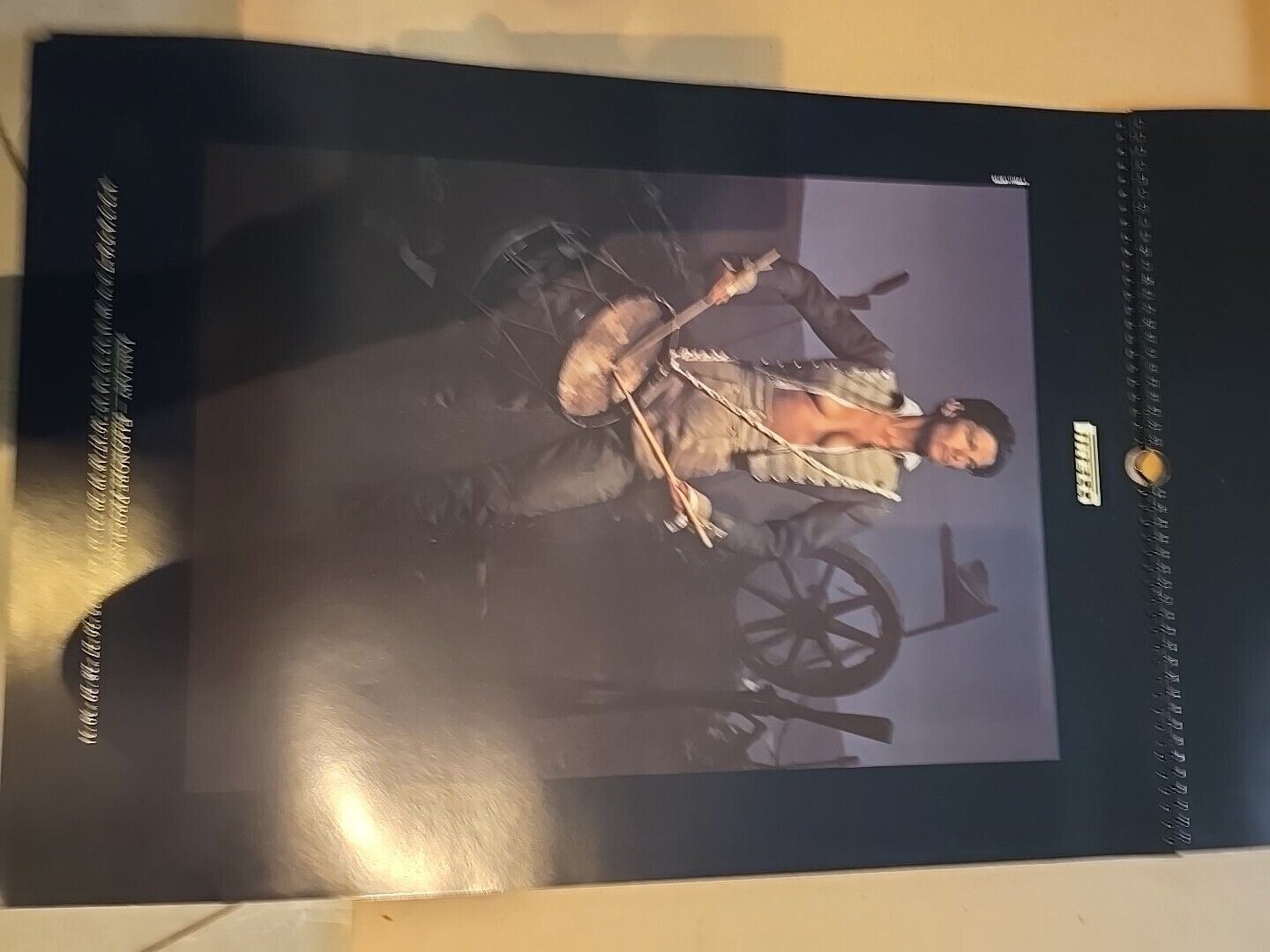 LARGE The Pirelli Calendar 1991 Original Box Casing Stunning Art Work Quality