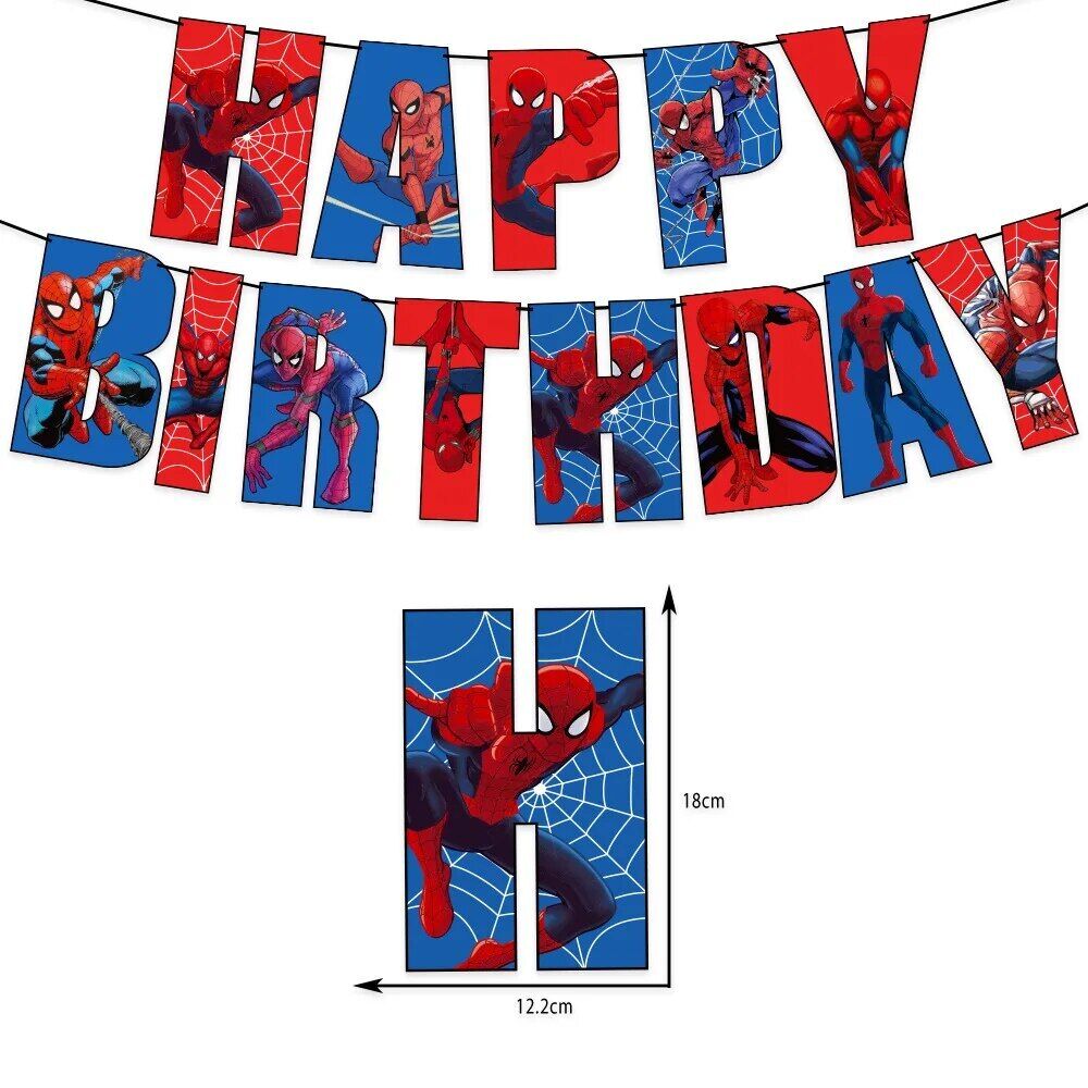 SPIDERMAN GAMING PARTY SUPPLIES BALLOONS TOPPERS VIDEO GAME BIRTHDAY DECORATIONS
