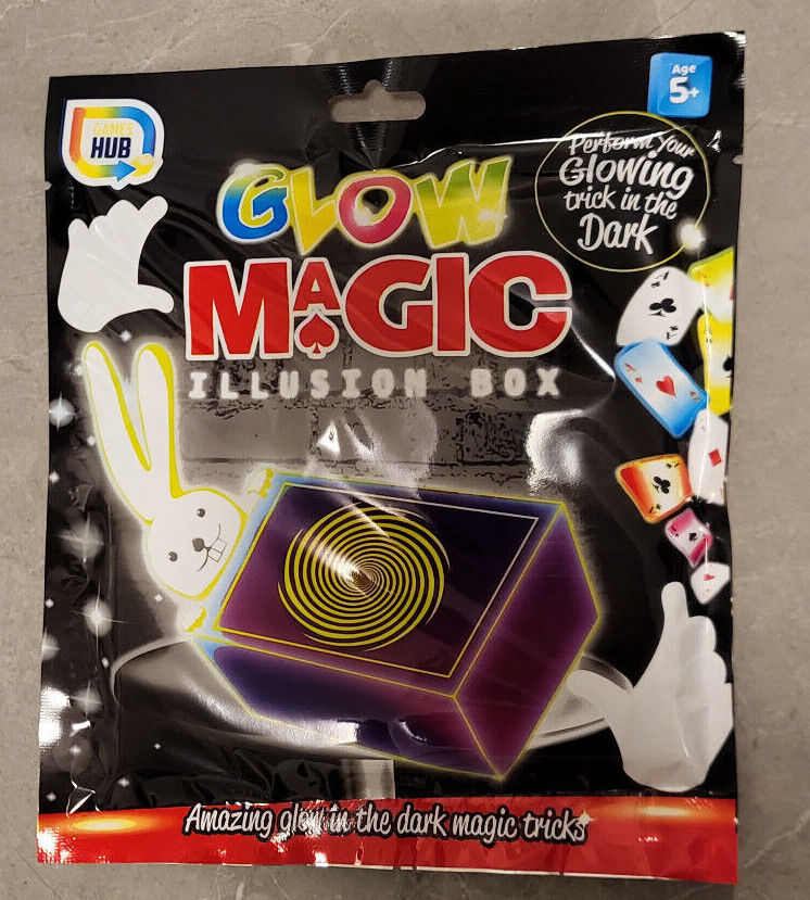 Grafix Glow Magic Tricks Glow In The Dark Magician Xmas Stocking Tricks Games