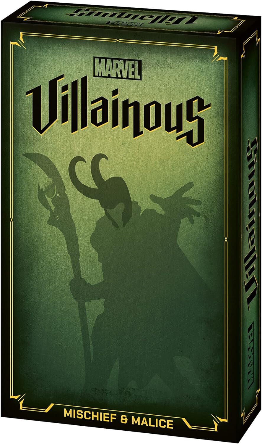 Ravensburger Marvel Villainous Mischief & Malice Strategy Board Games for Adults