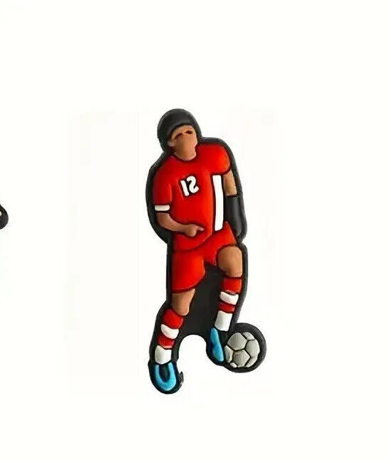 FOOTBALL Shaped Shoe Charms Fit For Croc Charms Jibbitz SHOE EUROS WORLD CUP