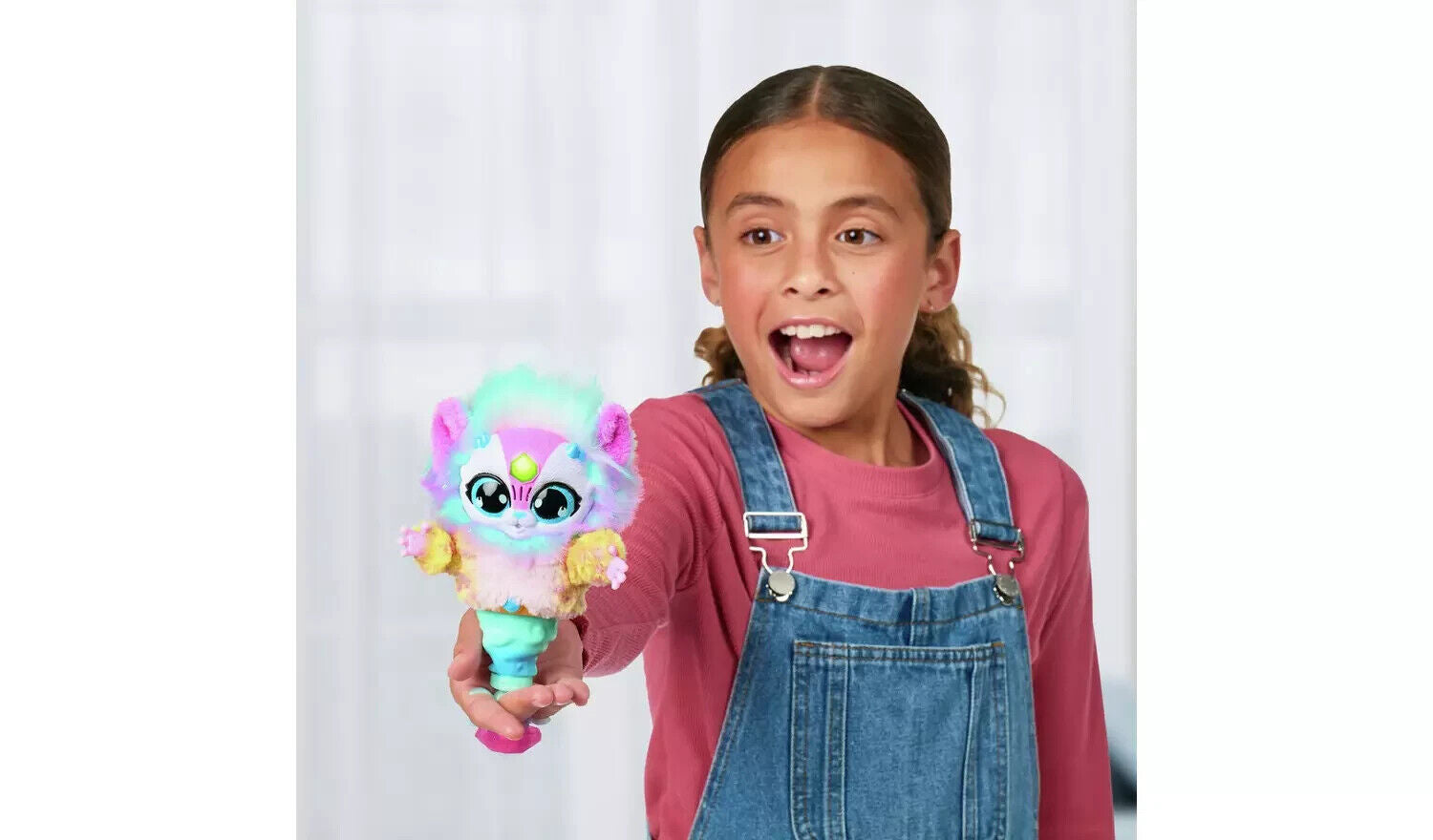 Magic Mixies Magic Genie Lamp with Interactive 8 inch BLUE Plush Toy & 60+ Sound