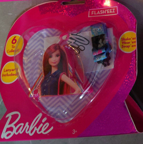 Barbie Flash'EEZ - Shake em, Wear em, Swap em New Lanyard CHOOSE YOURS
