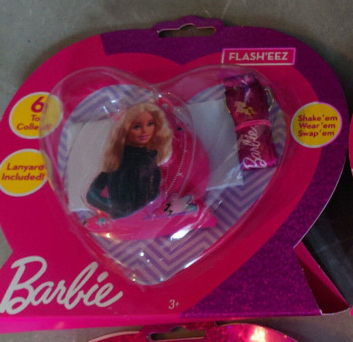 Barbie Flash'EEZ - Shake em, Wear em, Swap em New Lanyard CHOOSE YOURS