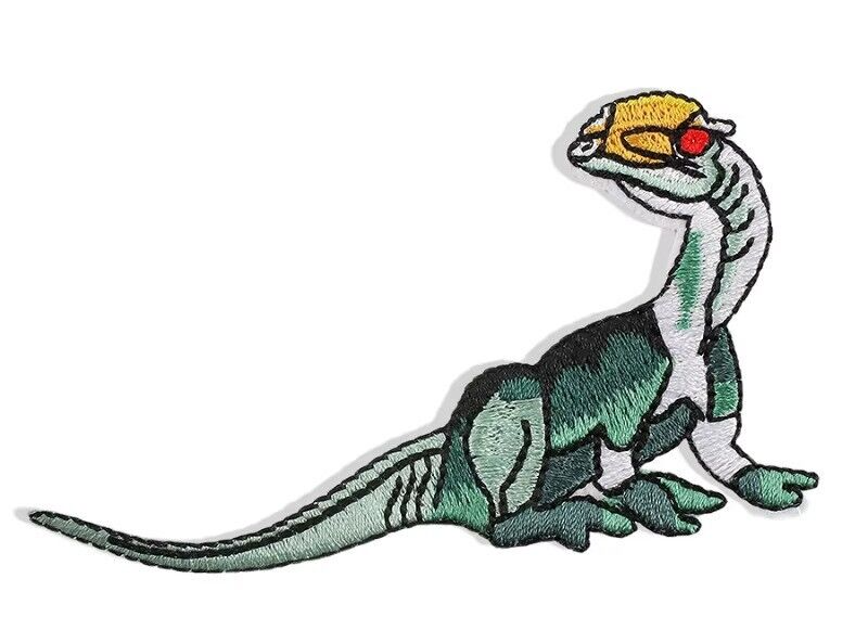 JURASSIC PARK Patch Embroidered Badge Iron Sew On Clothes T Shirt Bag