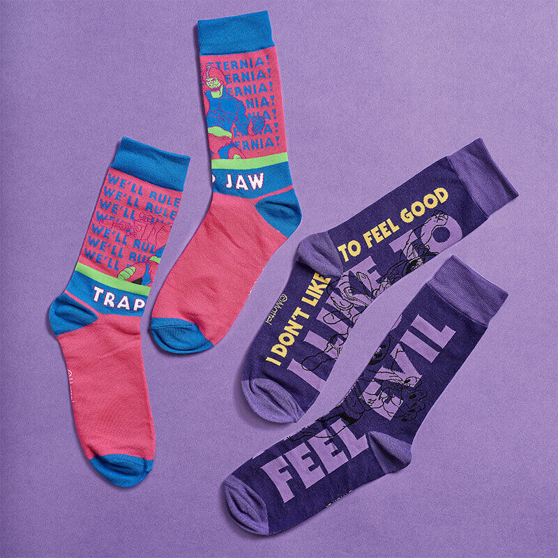 HE-MAN THE MASTERS OF THE UNIVERSE NAUGHTY 12 DAYS OF SOCKS ADVENT CALENDAR