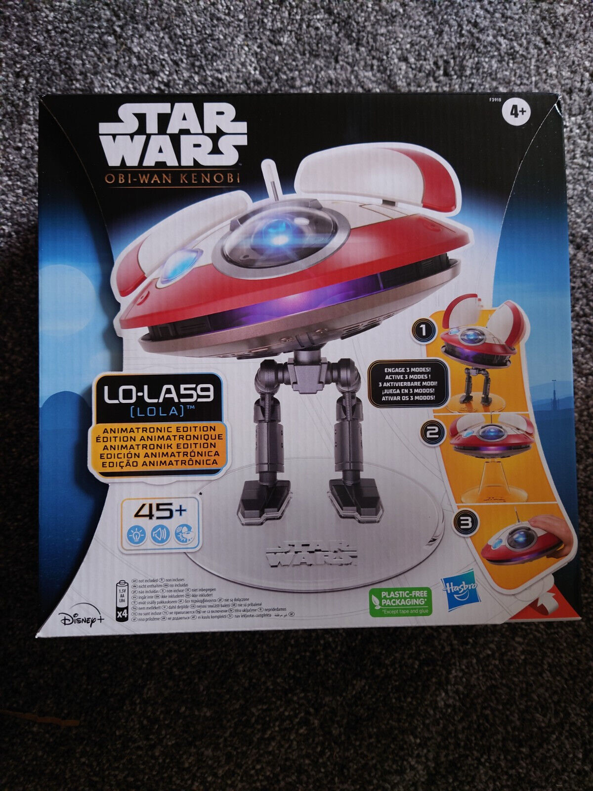L0-LA59 Lola Animatronic Star Wars Obi-Wan Kenobi Droid Hasbro Toy