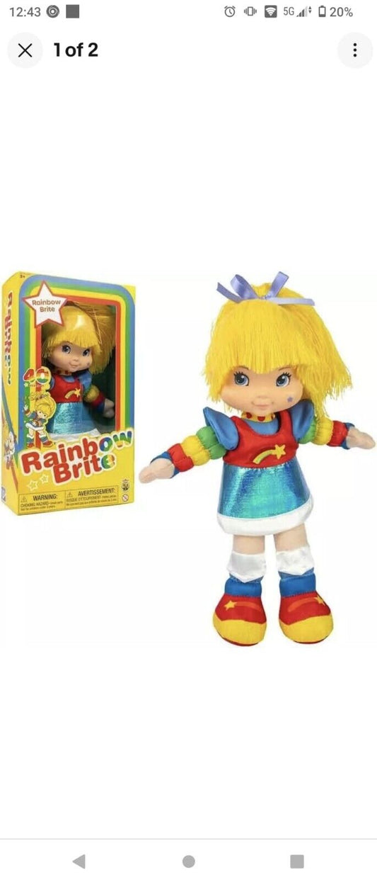40th ANNIVERSARY 12" RAINBOW BRIGHT DOLL 40 Years Of Rainbow Brite LOYAL SUBJECT