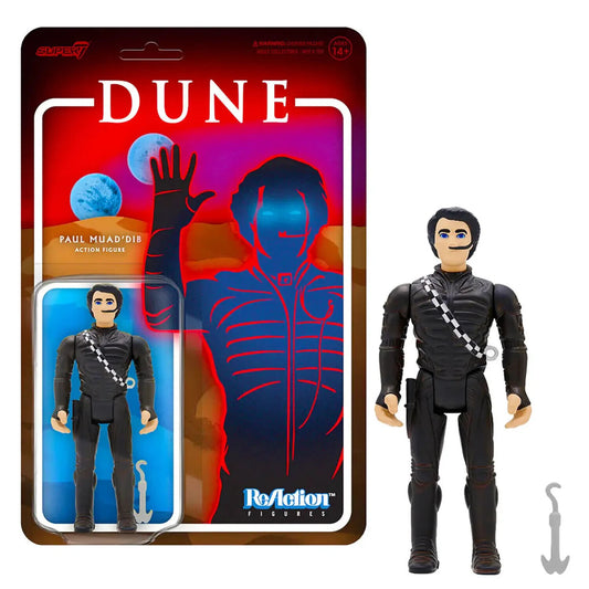 DUNE 1984 DUNE Paul Muad-Dib Figure wave 1  SUPER7 3.75" collectable bnib