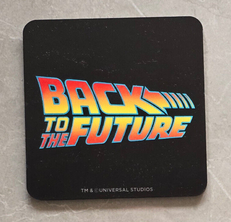 BACK TO THE FUTURE DELOREAN COASTER TIME MACHINE FLUX CAPACITOR MARTY DOC