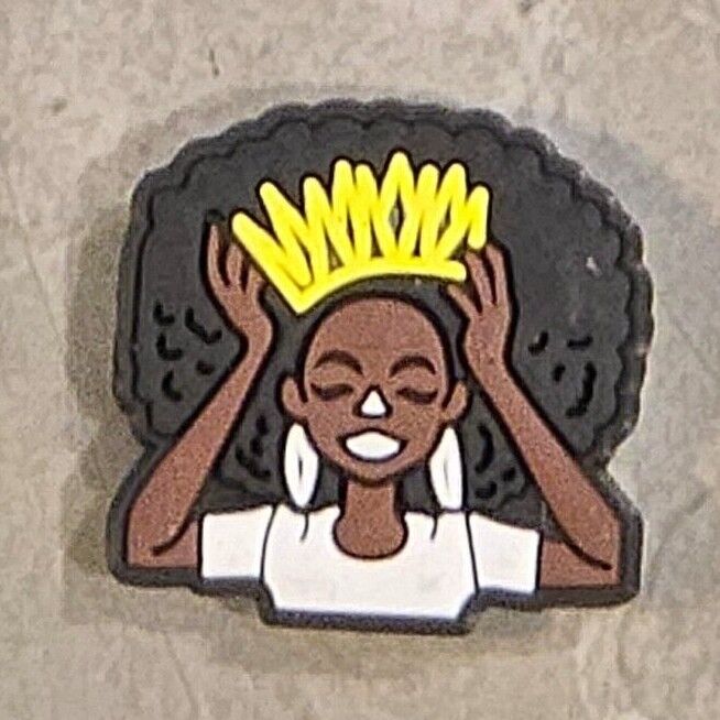 BLM Pride Black Lives Matter Jibbitz Croc Charms BLACK LIVES MATTER AFRO