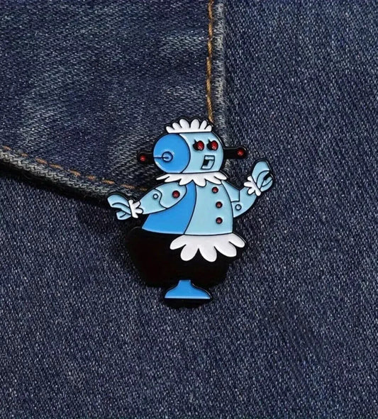 The Jetsons Enamel pin badge Robot maid Rosie Hanna Barbera TV SHOW ROBOT