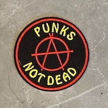 Anarchy patch Punk Biker Rocker iron sew on Button Sex Heavy Rock n roll Pistols