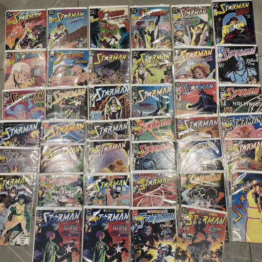 40 X STARMAN ISSUES COMIC COMICS #1-44 1988 IN COVERS MINT CONDITION HOOVER DC