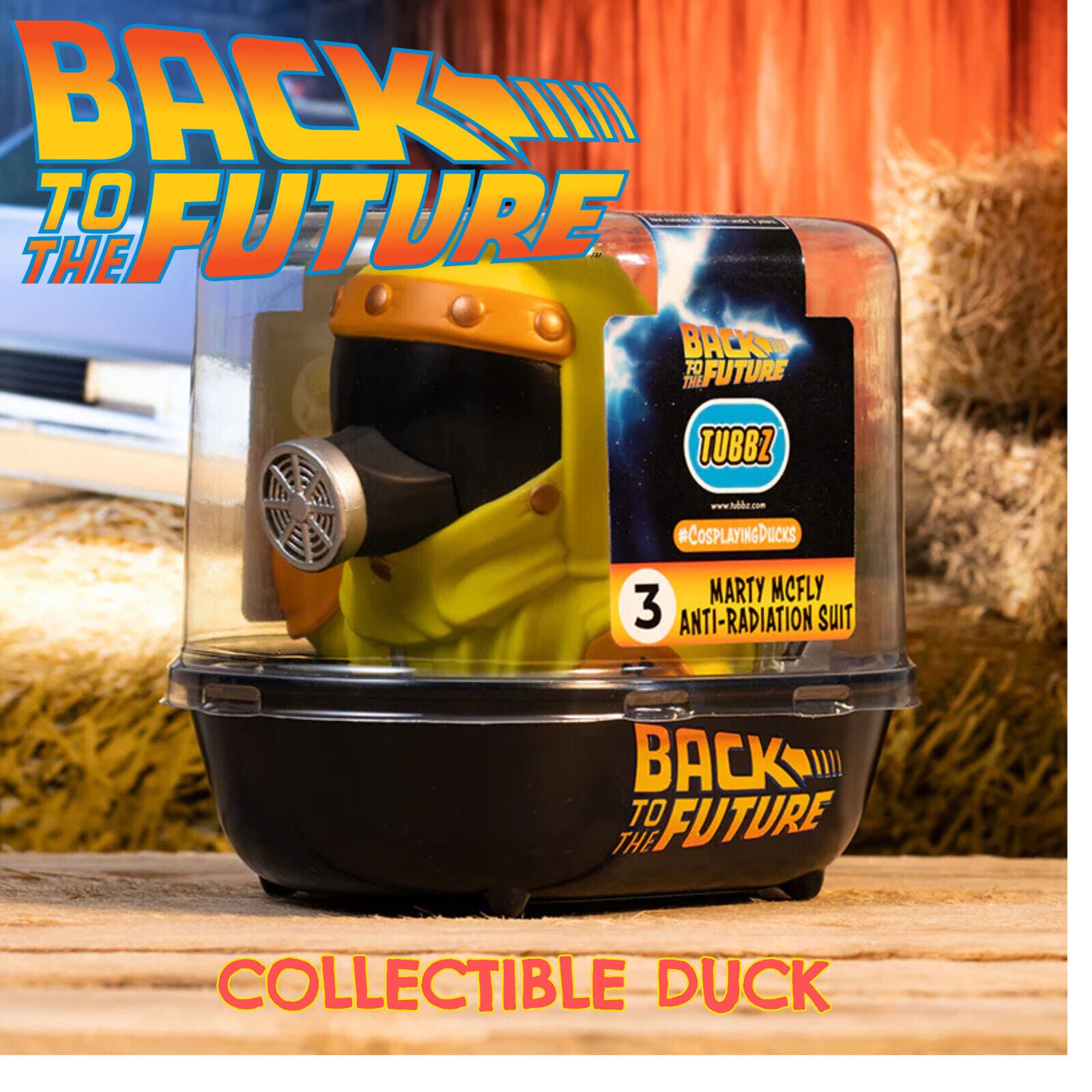 BACK TO THE FUTURE MARTY Anti-Radiation Suit TUBBZ Cosplaying Duck Collectible