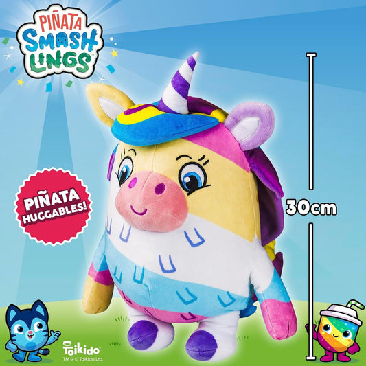 Pinata Smashlings Huggable Plush Luna Unicorn Roblox Soft Toys XMAS SALE TEDDY