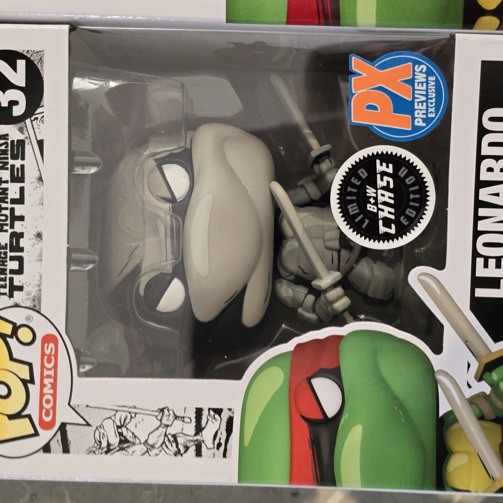 CHASE SET Teenage Muntant Ninja Turtles Funko Pop #31 #32 #33 #34 TMNT FULL