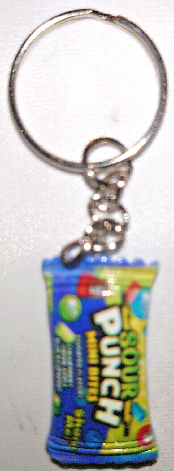 Cute Skittles Keyring keychain STARBURST SOUR PUNCH TWIZZLERS CHOCLAIRS CHOOSE