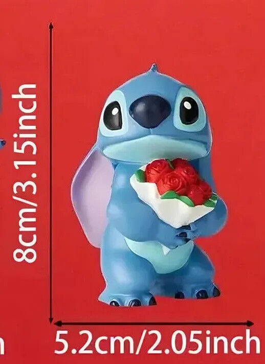 DISNEY LILO & STITCH Tree Pendant Decoration XMAS KIDS ALOHA SANTA HAT
