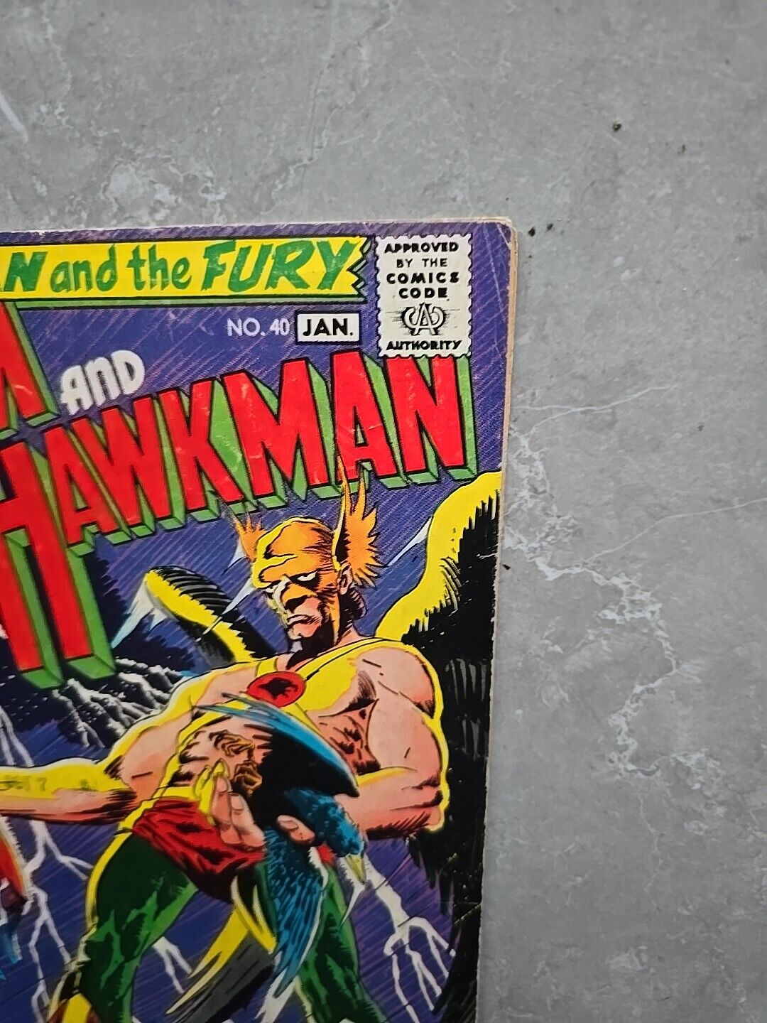 DC COMICS THE ATOM AND HAWKMAN #40 JAN  1969 GARDNER FOX VG+