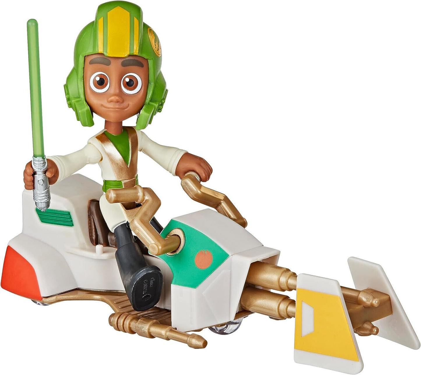 Star Wars Young Jedi Adventures Kai Brightstar And Speeder Bike FIGURE VEHICLE