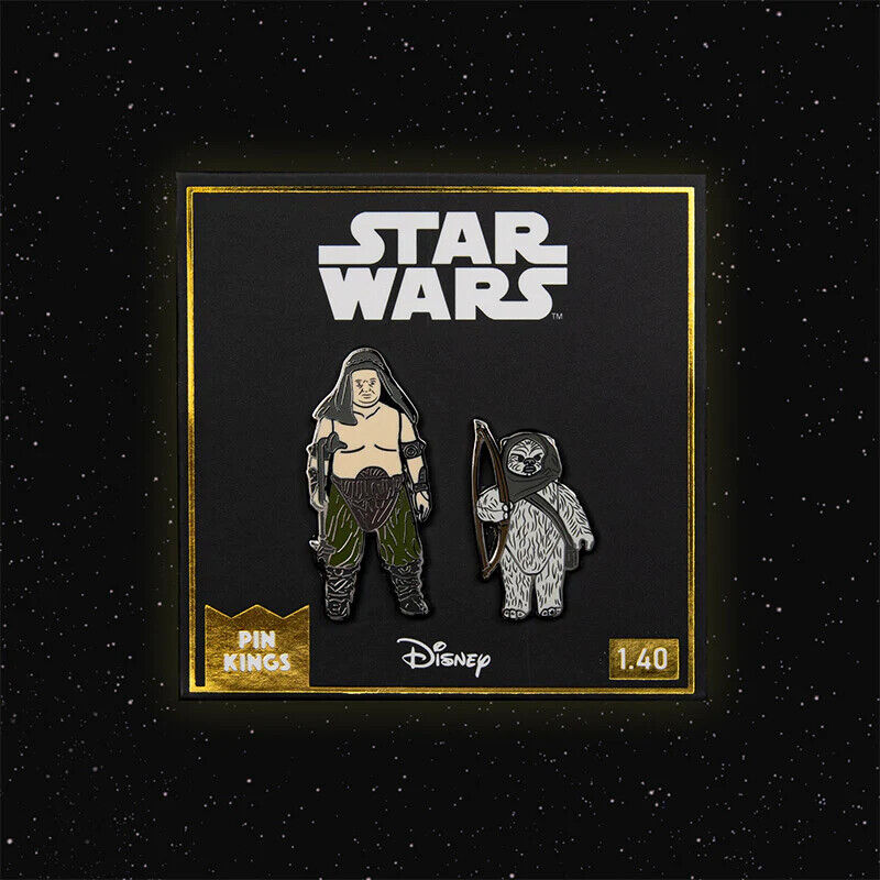 Pin Kings Star Wars Enamel Pin Badge LUKE DARTH CHUWBACCA LUCAS DISNEY OFFICIAL