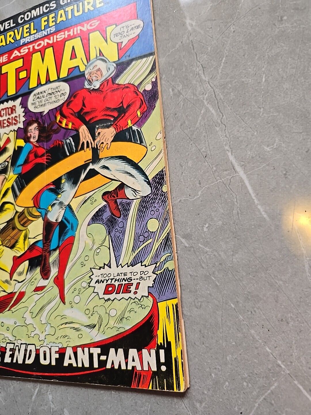 Marvel Feature 10 Marvel Comics July 1973  Featuring Ant-Man & The Wasp ANTMAN