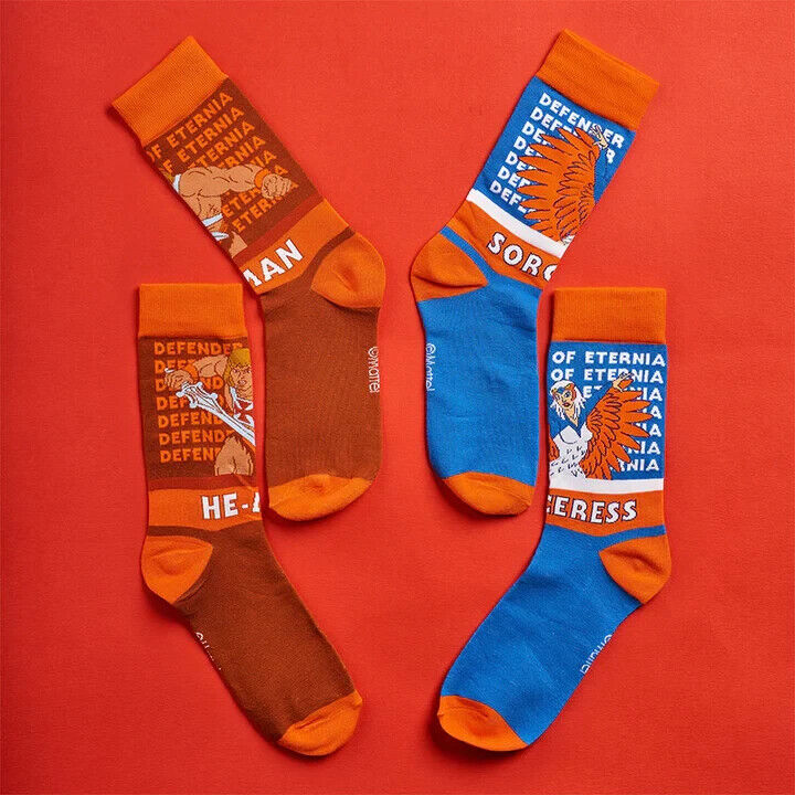HE-MAN THE MASTERS OF THE UNIVERSE ‘NICE’ 12 DAYS OF SOCKS ADVENT CALENDAR Xmas 