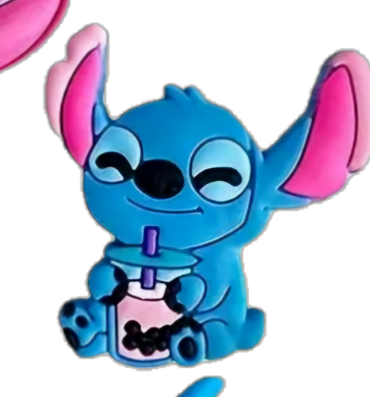 XLARGE Disney Lilo & Stitch Croc Shoe Charms Cartoon Movie lot Blue Kid Adult