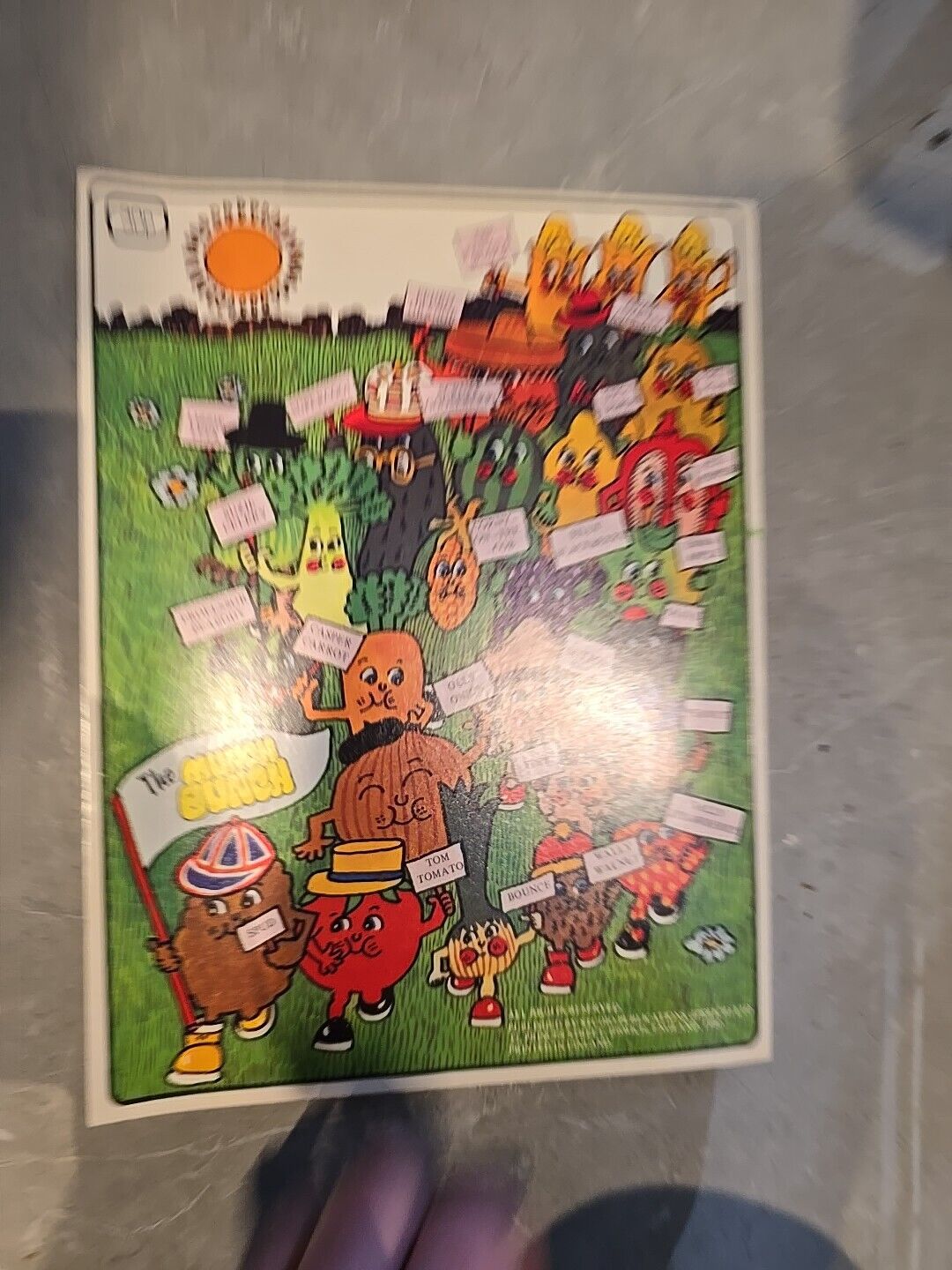 UNUSED NO 4 MINT The Munch Bunch 1980 ORIGINAL COLOURING BOOK Retro Kids TV