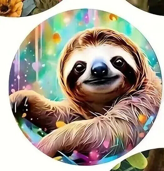 SLOTH FLOWER COASTER Coffee Tea Drink COCKTAILS HIPPIE SCENE BABY