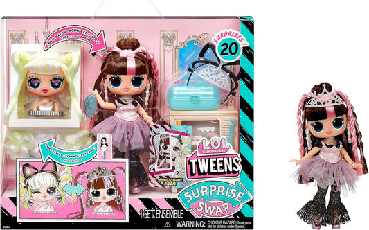 LOL Surprise! Tweens Surprise Swap Bronze-2-Blonde Billie fasion doll l.o.l