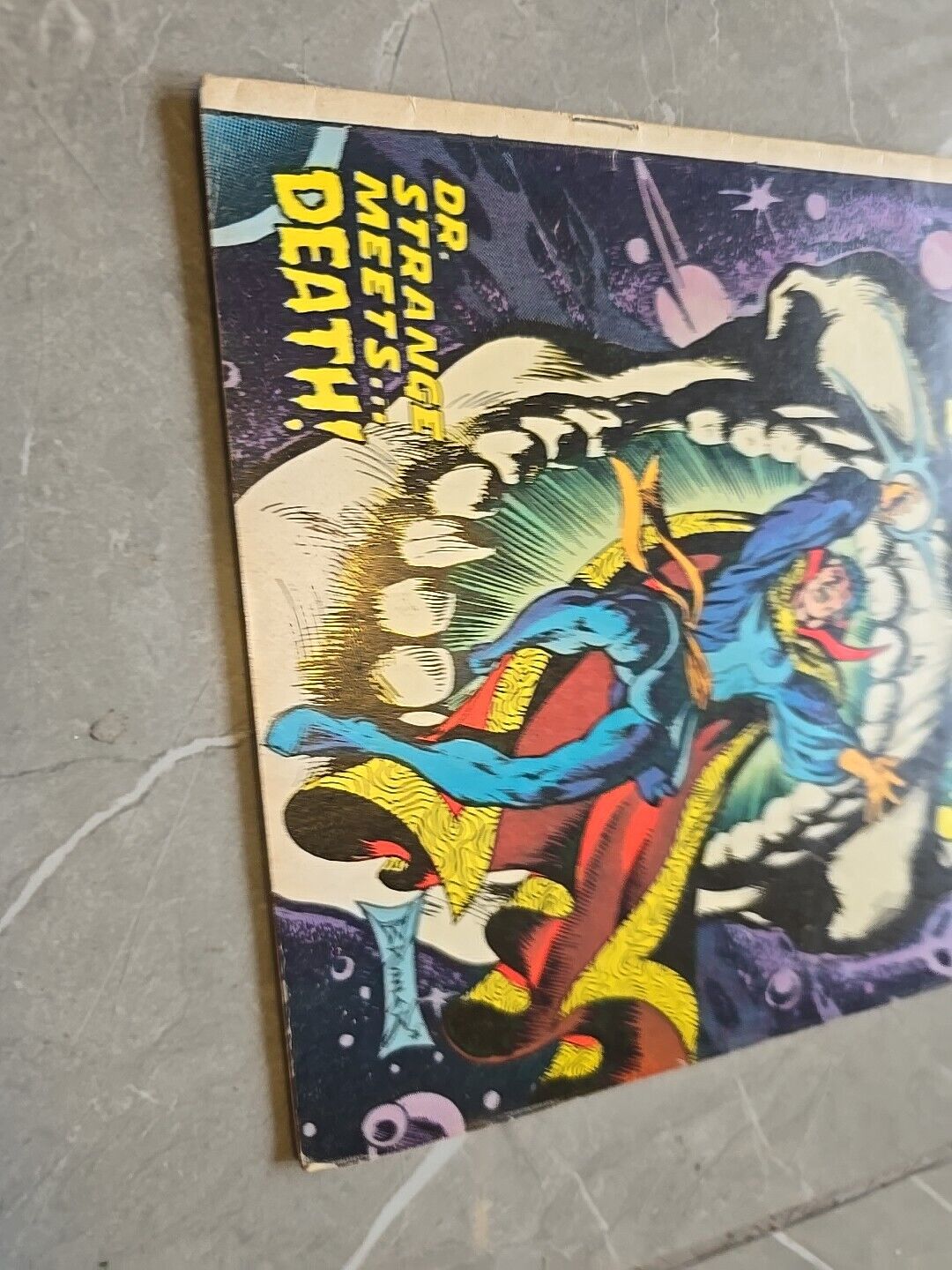 DOCTOR STRANGE #4 marvel comic 1974 great frank brunner cover bronze age