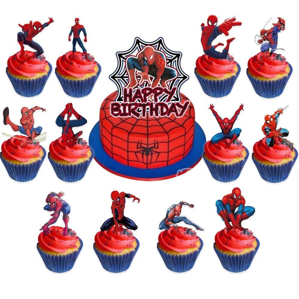 SPIDERMAN GAMING PARTY SUPPLIES BALLOONS TOPPERS VIDEO GAME BIRTHDAY DECORATIONS