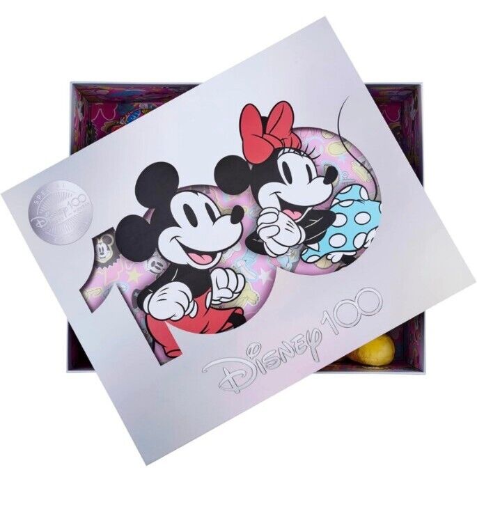 Disney 100 Years Anniversary Mickey & Minnie Mouse LIMITED EDITION Plush Set 