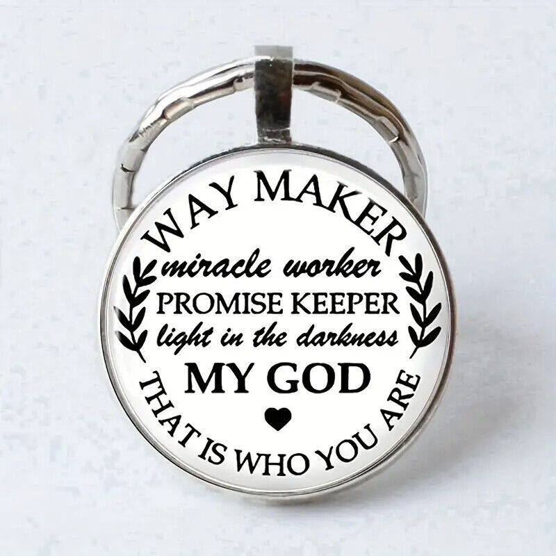 ALL THINGS THROUGH CHRIST WHO STRENGTHENS CHRISTIAN KEYRING KEYCHAIN SISTER GOD