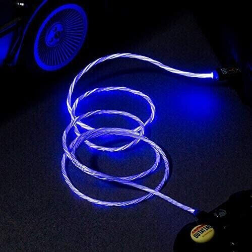 Back to the Future LED Micro USB controller Cable and Thumb Stick Grips PS4 XBOX