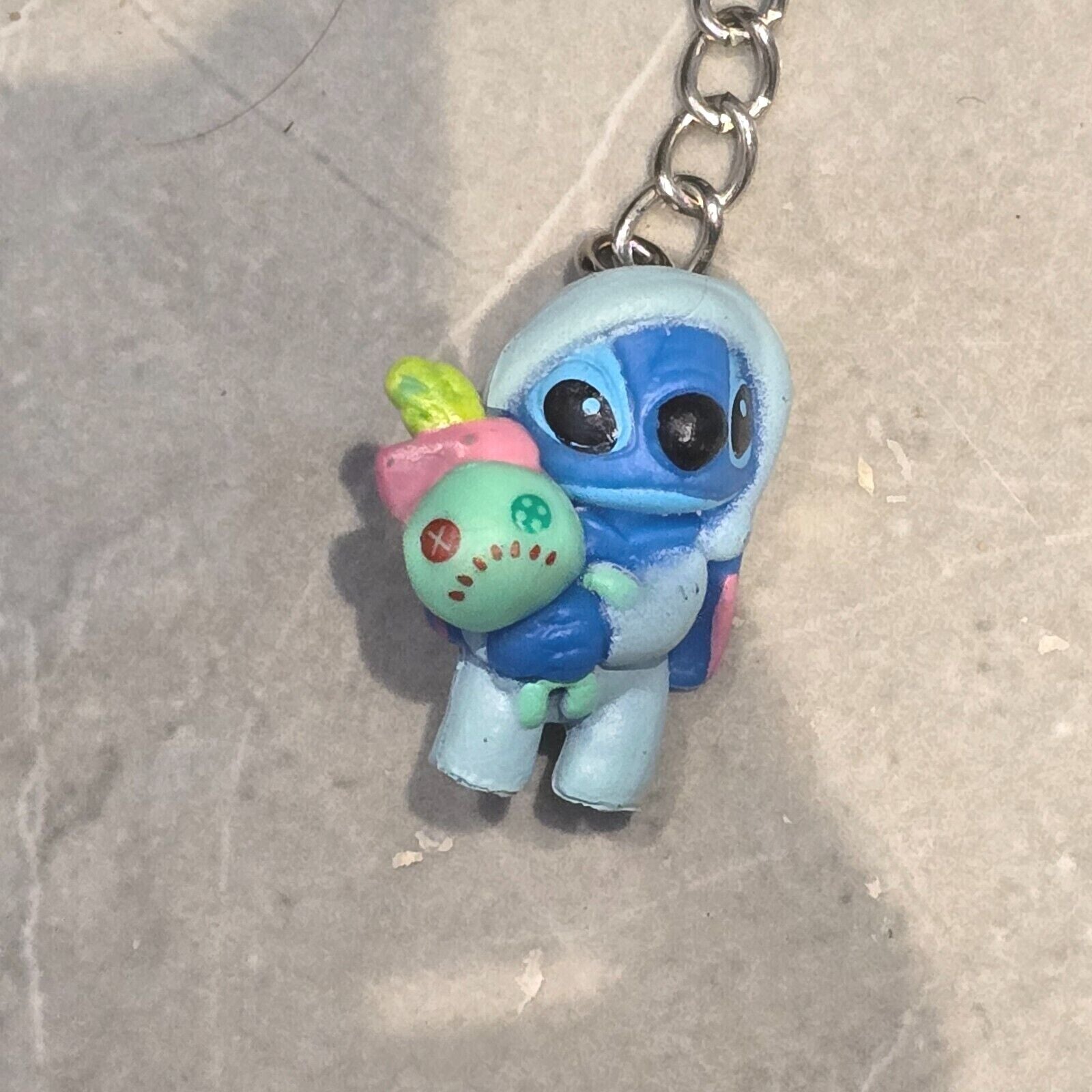 Lilo & Stitch Keyring Disney Stitch Keychain Ohana SCRUMP Family Keyring DISNEYS