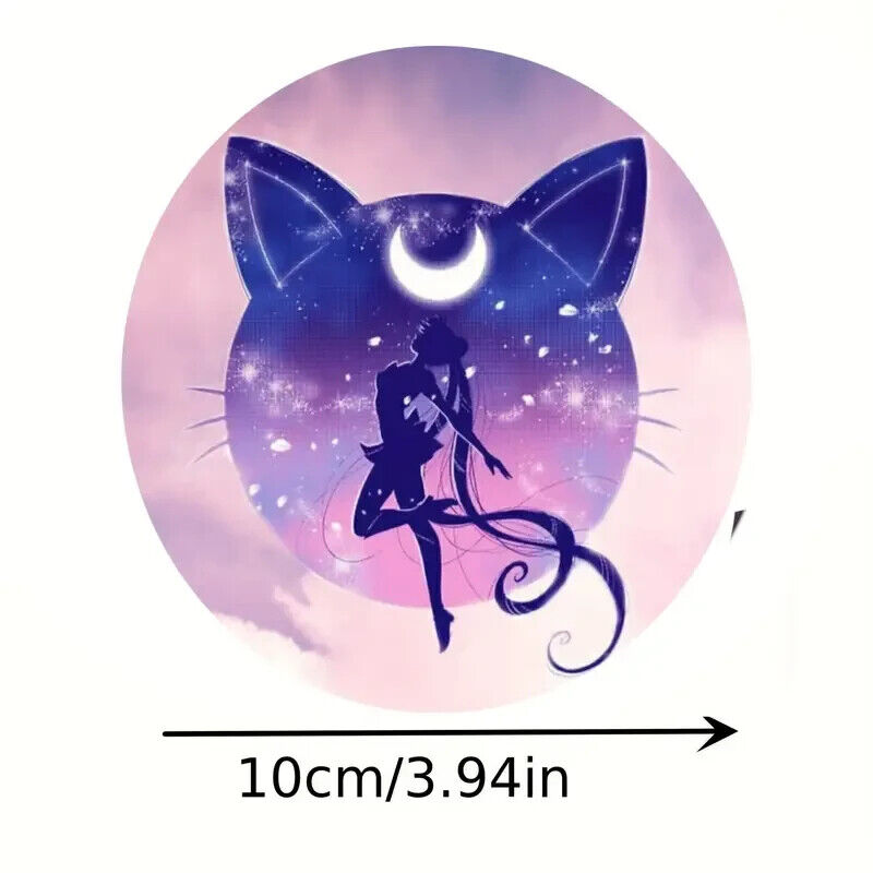Sailor Moon 12 Piece Thin Wooden Coaster Set MARS NEPTUNE MERCURY ANIME VENUS