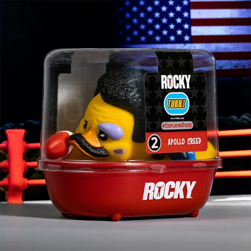 ROCKY APOLLO CREED TUBBZ DUCK COLLECTIBLE DUCK COSPLAY
