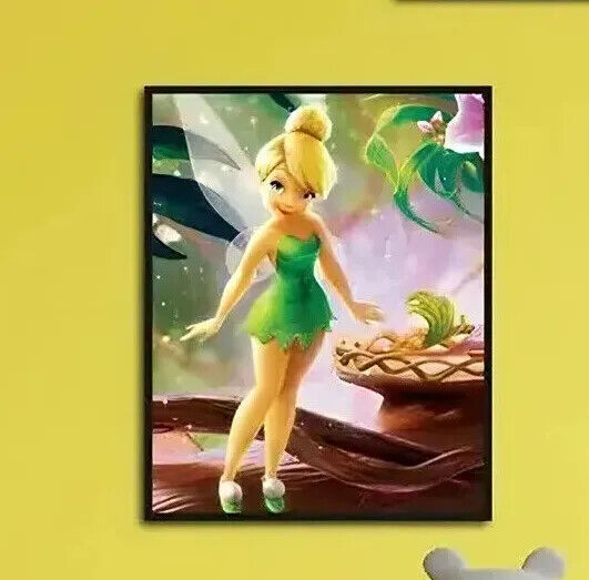 TINKERBELL Canvas Wall Art Movie Poster Print Picture DISNEY FAIRY MAGIC PETER