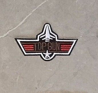 Military Army RAF Patch Badges Iron SEW TOPGUN AIRFORCE FLYING CHEVRON STAR